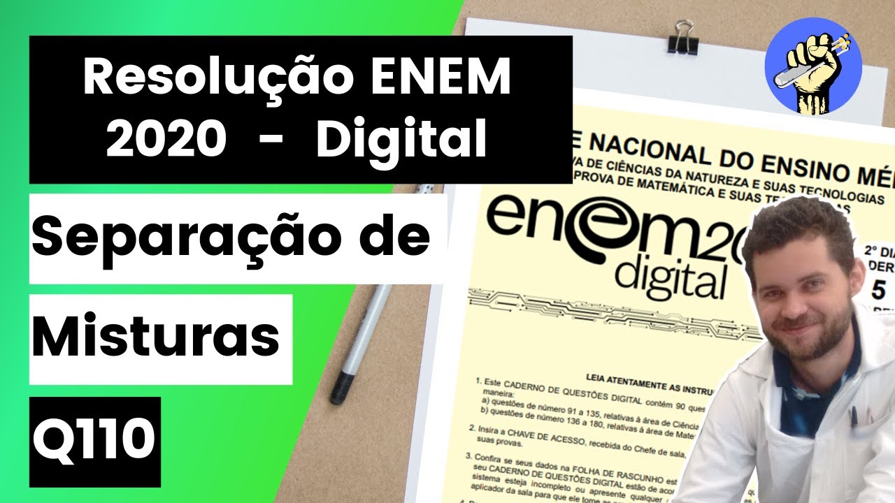 ✏️ENEM 2020 Digital | As populares pilhas zinco-carbono (alcalinas e de Leclanché) são compostas por