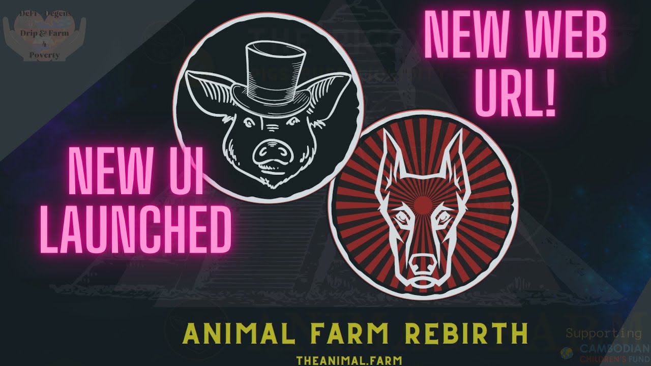 The Animal Farm NEW UI new URL animalfarm.app just launched forex shark latest announcement