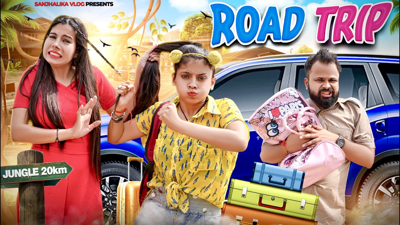 Road Trip | Badi Behan vs Choti Behan | Sanjhalika Vlog
