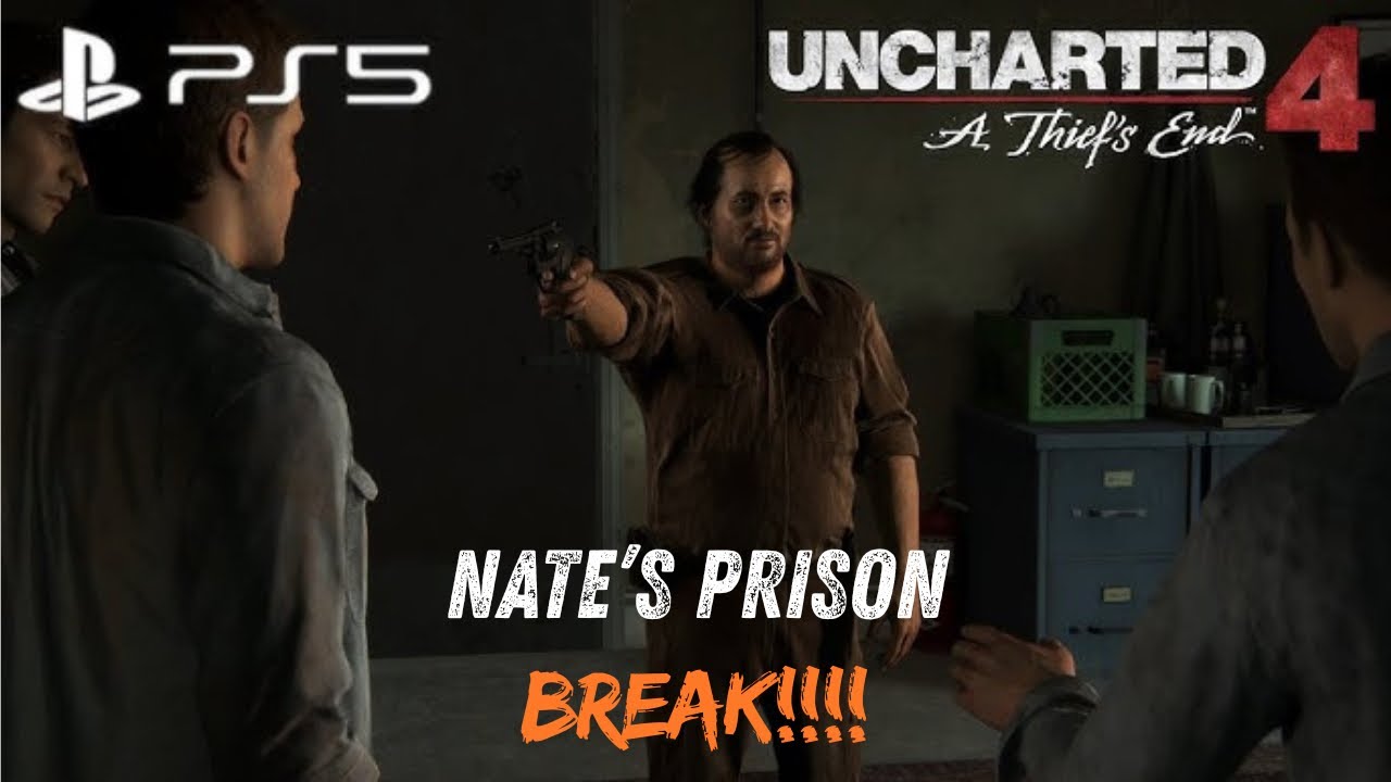 UNCHARTED 4|NATHAN DRAKE| PRISON BREAK| PS5| ULTRA HD 4K| GAMING