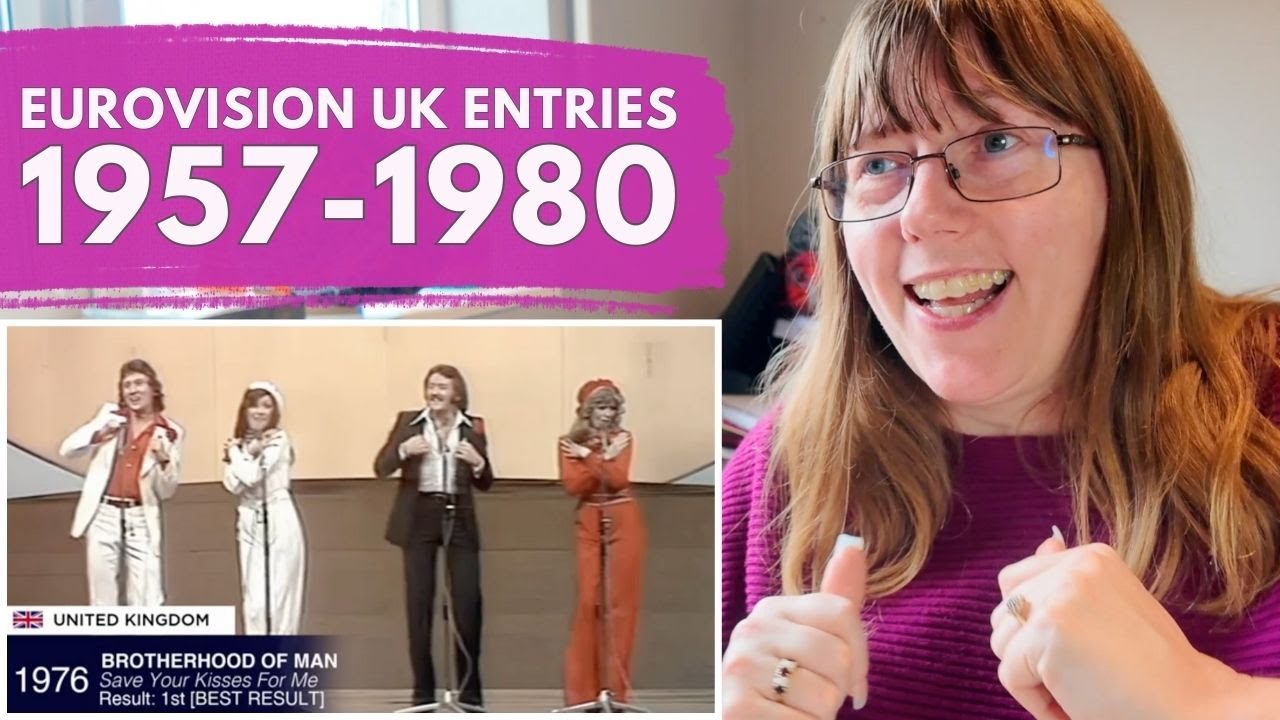 Vocal Coach Reacts to Eurovision UK Entries 1957-1980 (Part 1)