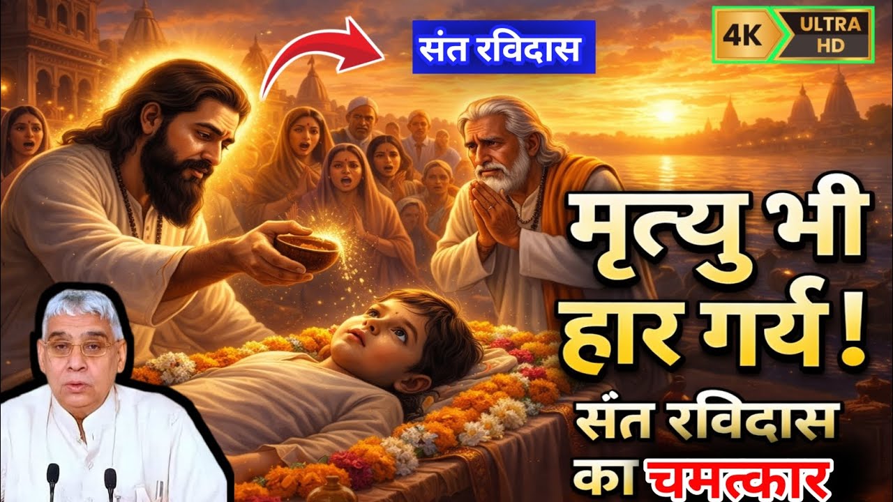 मृत्यु भी हार गई! 😱 काशी में संत रविदास का वो चमत्कार जिसने समाज हिला दिया | सच्ची घटना