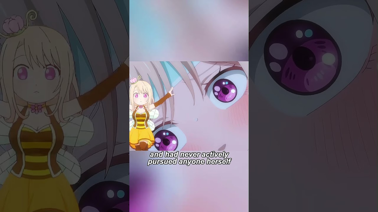 The girl is trying hard to attract the attention of the boy she likes. #anime #animerecap #recap