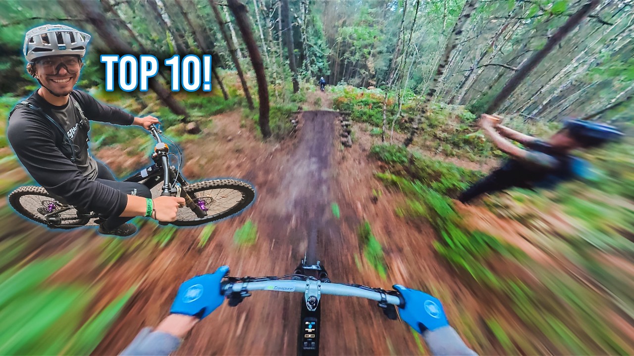 Weltbester Mountainbike Profi zeigt mir seine krassesten Trails!