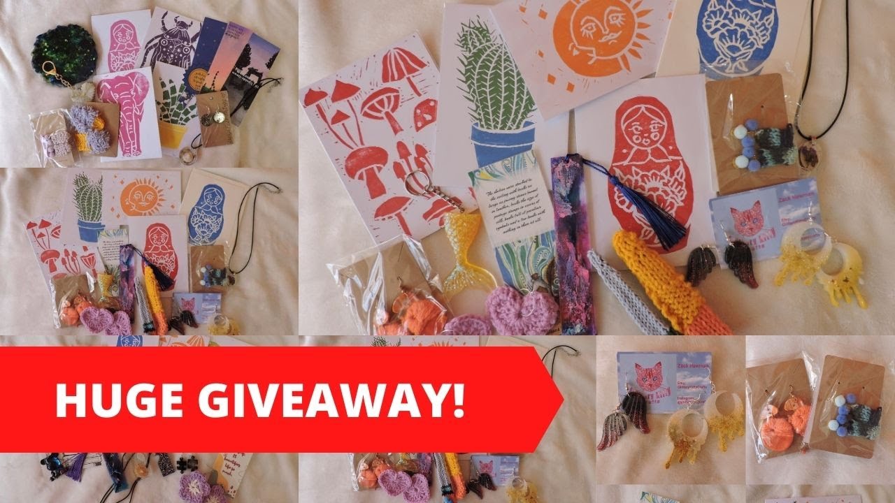 HUGE Small Business Giveaway and Unboxing!