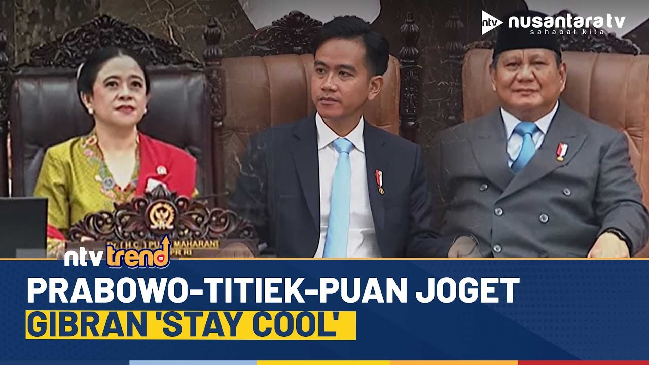 Momen Gibran 'Stay Cool' Saat Presiden Prabowo Joget Gemu Fa Mi Re Bareng Titiek-Puan | NTV