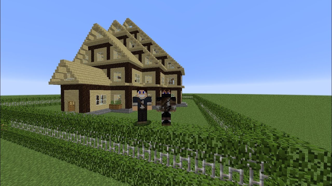 MINECRAFT Jak zrobić ładny domek/How to build a nice house #3