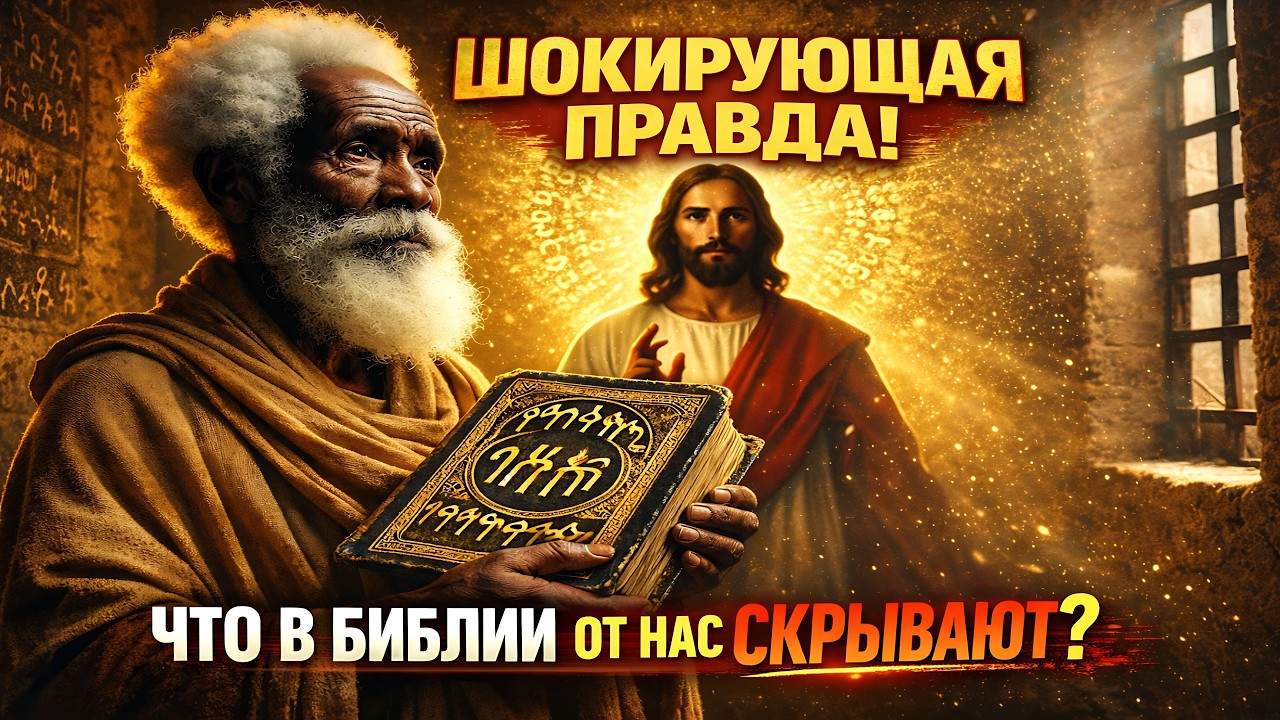 ЭФИОПСКАЯ БИБЛИЯ скрыла это… Последнее предупреждение Иисуса, которого НЕТ в современных Библиях