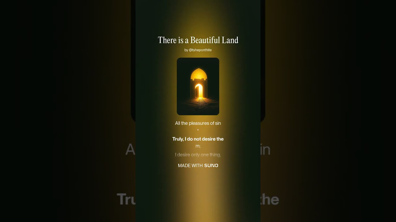 There is a Beautiful Land (Lyrics)