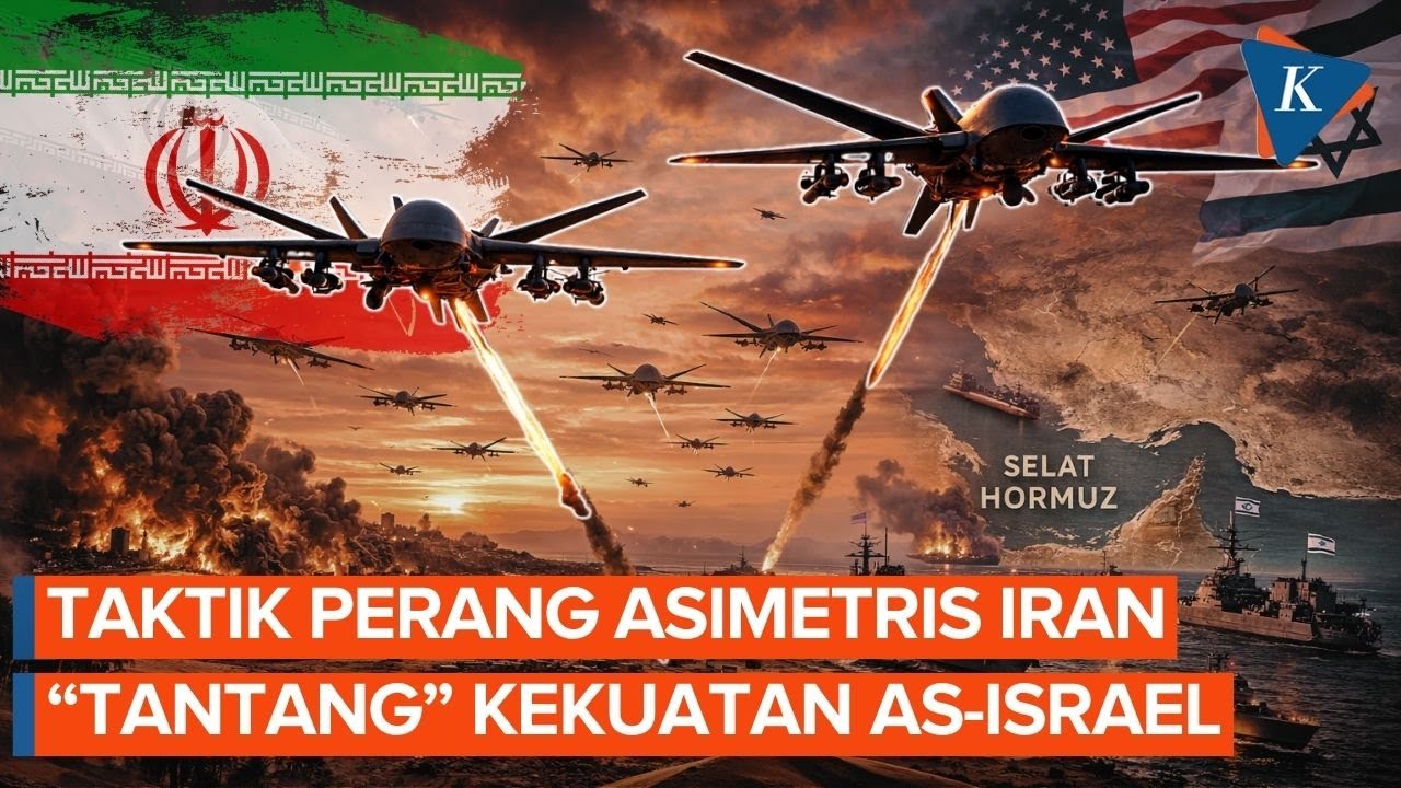 Iran Andalkan Perang Asimetris, Bisakah Menekan Dominasi Amerika-Israel?