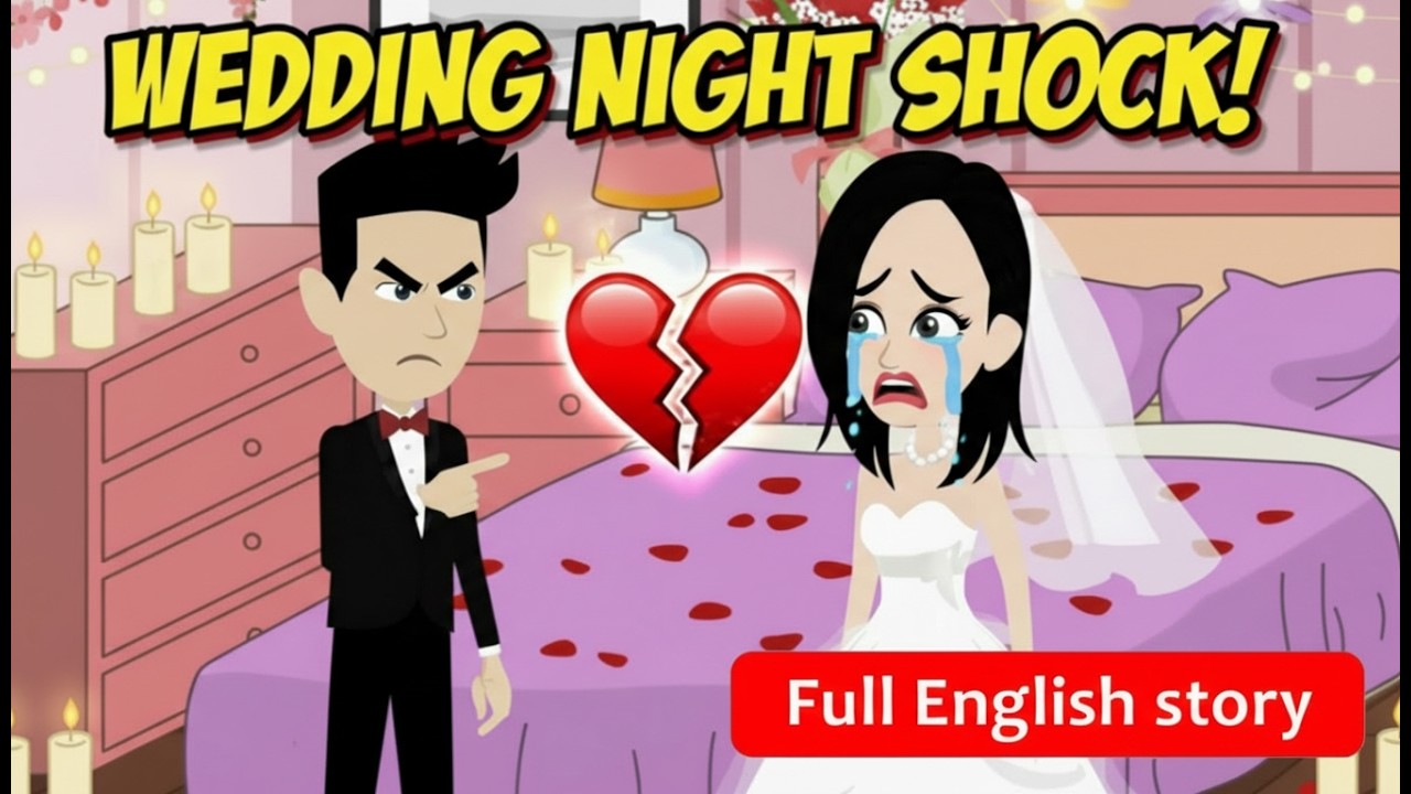 WEDDING NIGHT SHOCK! | English Story | Animated Stories | Learn English With Confidence