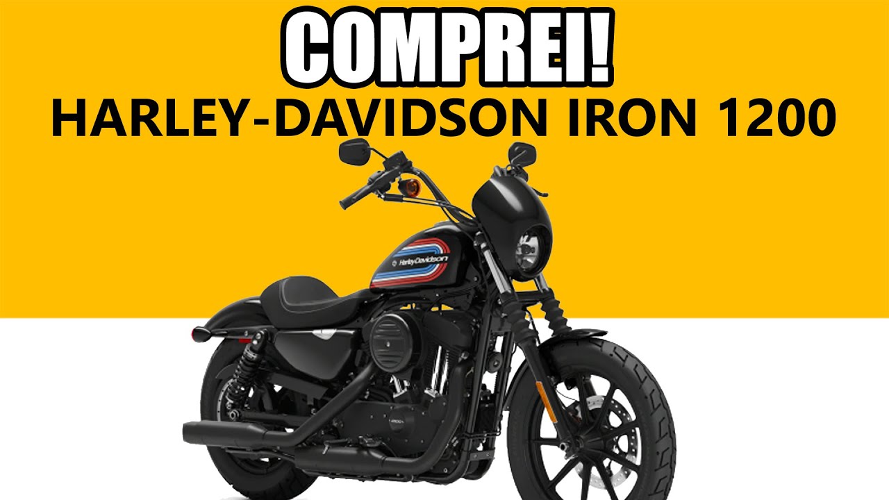 Comprei uma Iron 1200 na New Bahia Harley-Davidson