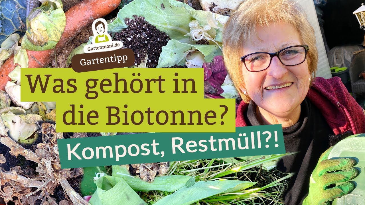 Was geh&ouml;rt in die Biotonne und was nicht? Und was, wenn man zus&auml;tzlich einen Kompost hat?