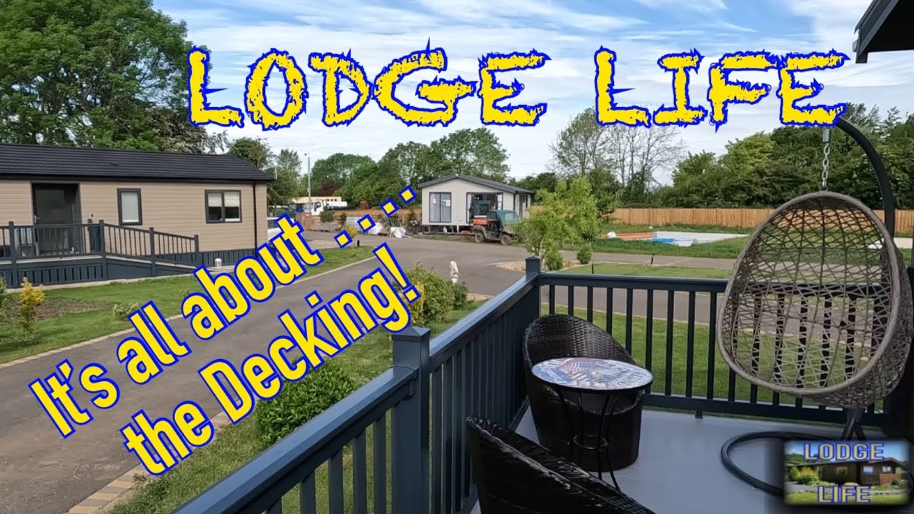 LODGE PARK LIFE #3 Decking and more Lodges