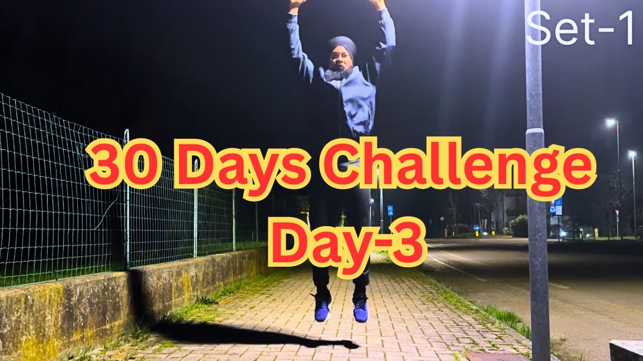 30 Days Fitness Challenge | Day-3