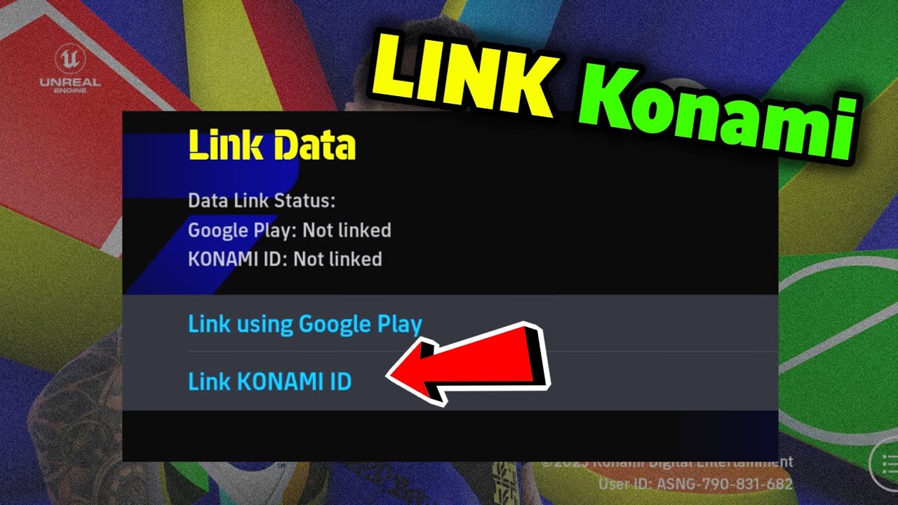 How To Link Konami ID Account on eFootball