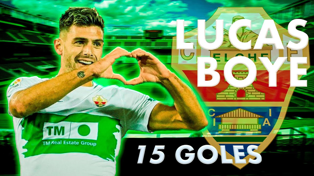 TODOS LOS GOLES de LUCAS BOYÉ con el ELCHE C.F. | ALL GOALS LUCAS BOYÉ ELCHE C.F. (2020-?)