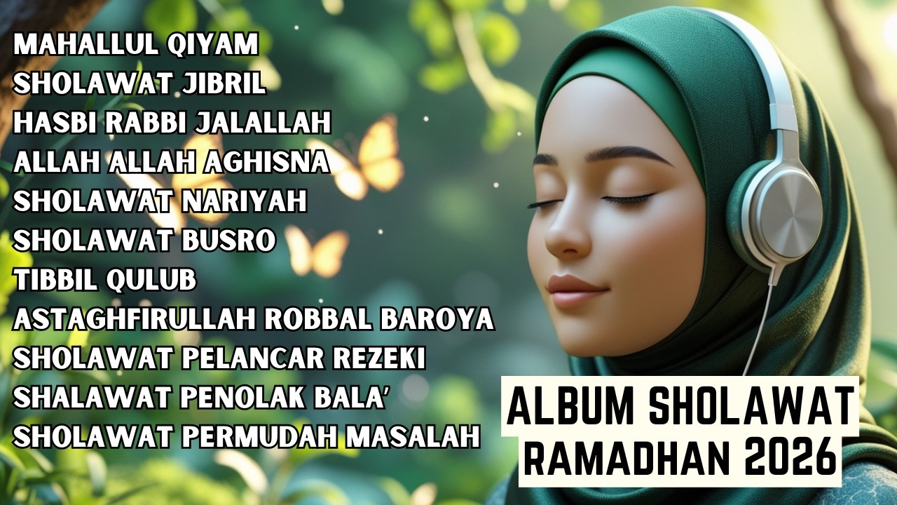 SHOLAWAT NABI BULAN SUCI 2026 – KUMPULAN SHOLAWAT PENYEJUK HATI & PENGUNDANG KEKAYAAN