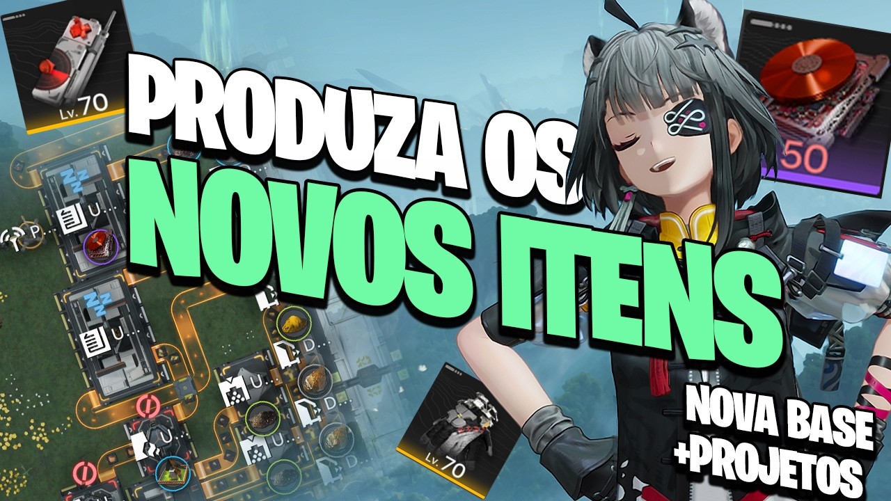 A MEGABASE PERFEITA para os NOVOS ITENS 1.1 | Arknights Endfield