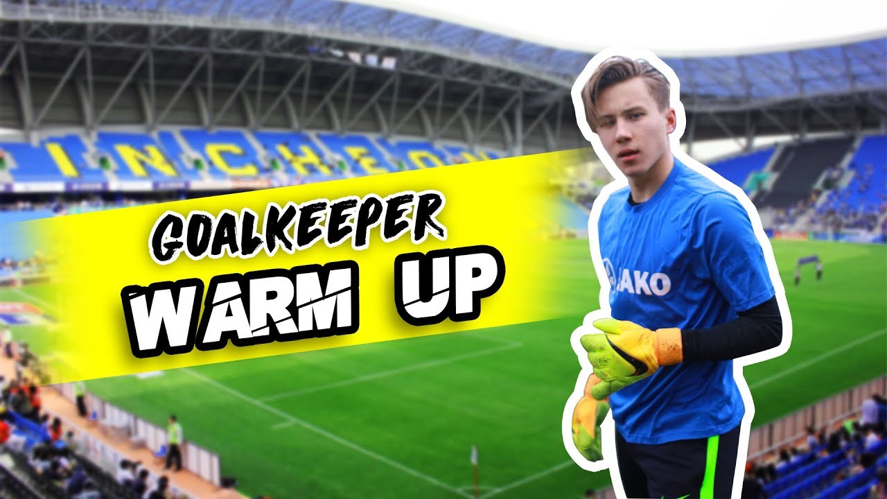 Goalkeeper warm up drills | Pro level goalkeeper training