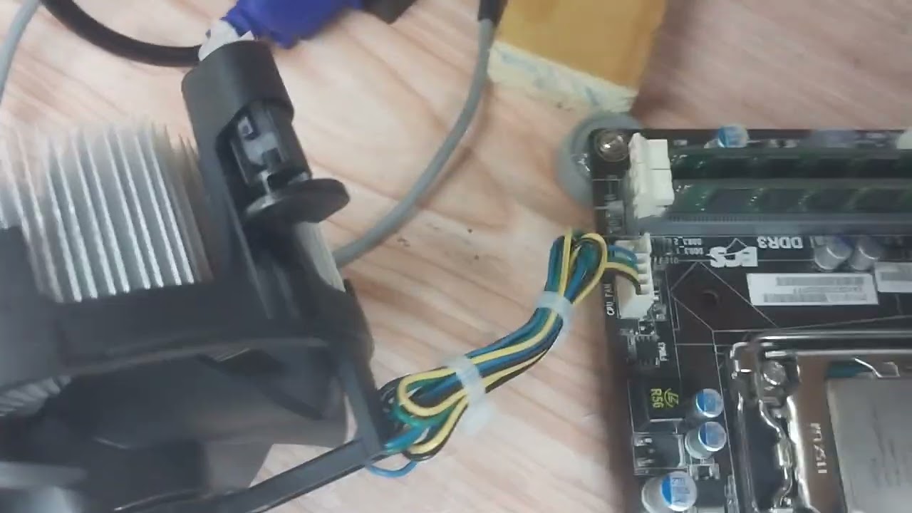 placa base ECS H61H2-MV problema en el fan cpu y sus fan 