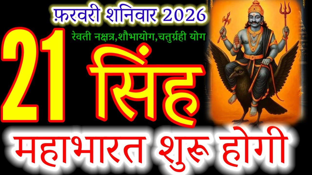 21st February 2026: Leo (Singh Rashi) | A 