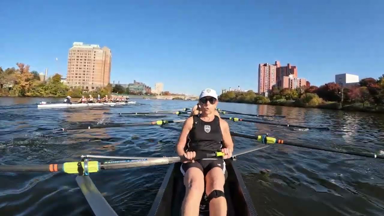 Head of the Charles 2024 Coxswain Video – Women’s Veteran 70+ Eight
