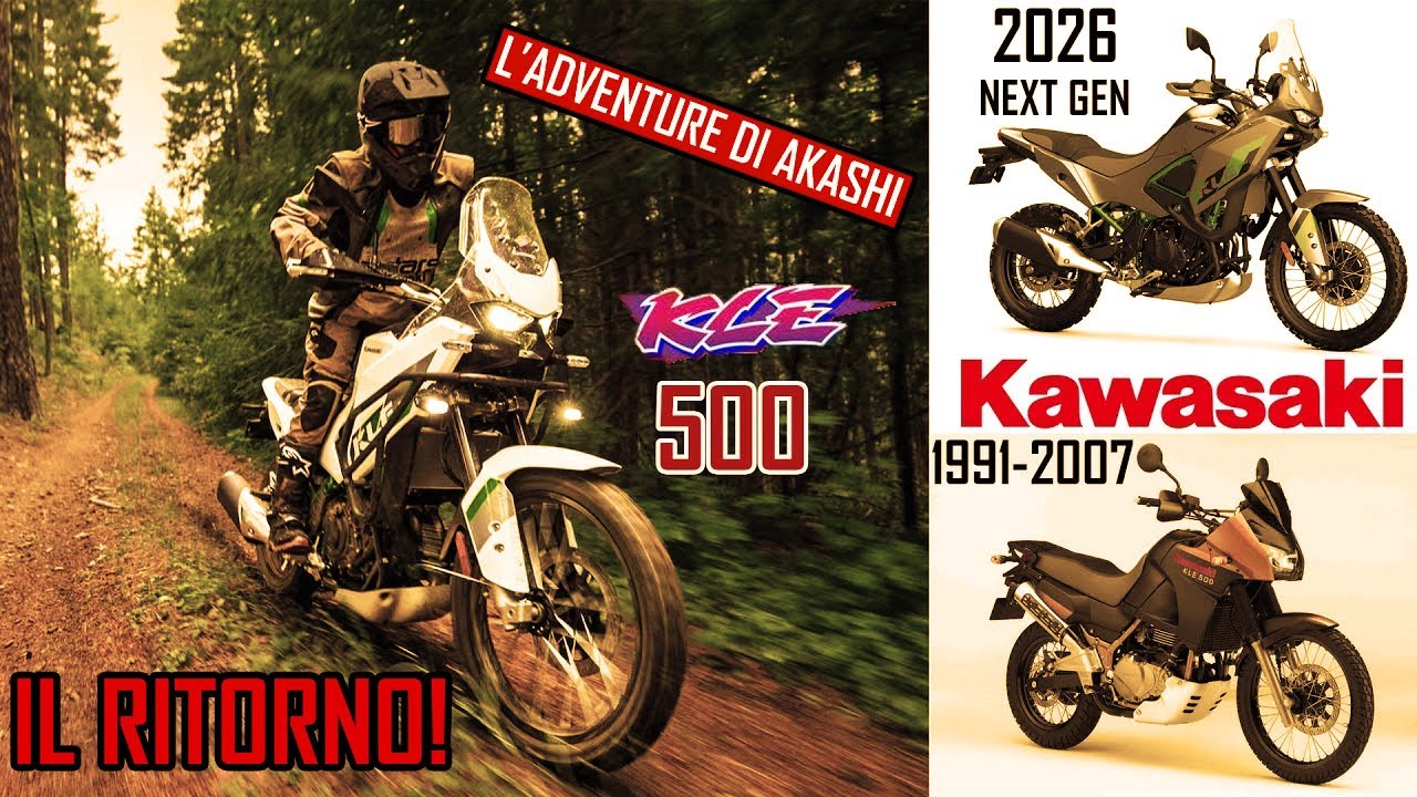 KAWASAKI KLE 500 2026: ADVENTURE GIAPPONESE LOWCOST = FLOP CLAMOROSO?