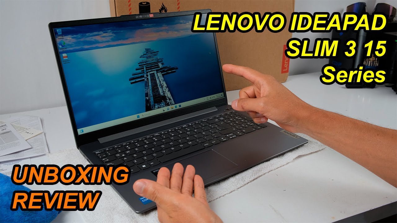 Ноутбук💻Lenovo Ideapad Slim 3 15 📦Распаковка | Обзор | Информация ⌨️🖱️ Тест 📸🌡️🎤🔊