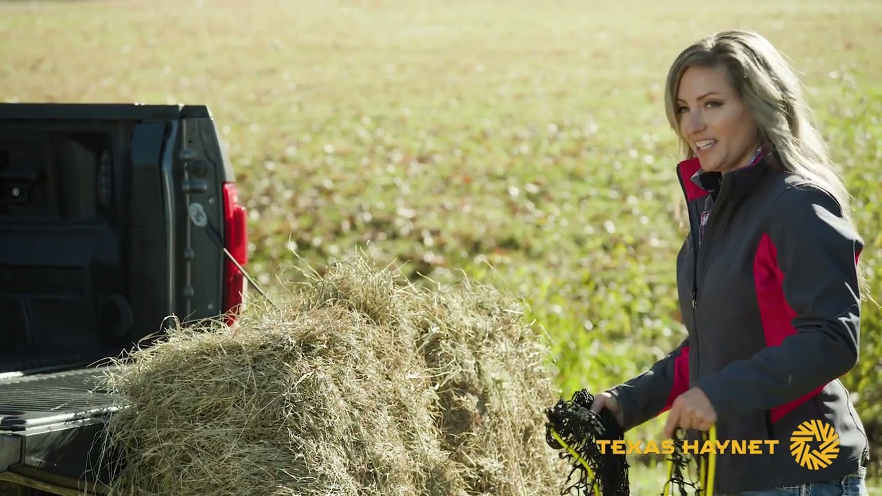 How To Use the 3-String Square Bale Hay Net