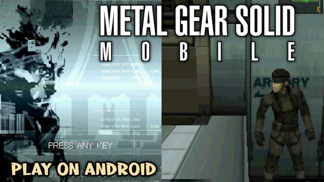 Metal Gear Solid Mobile N-gage Version - Gameplay on Android
