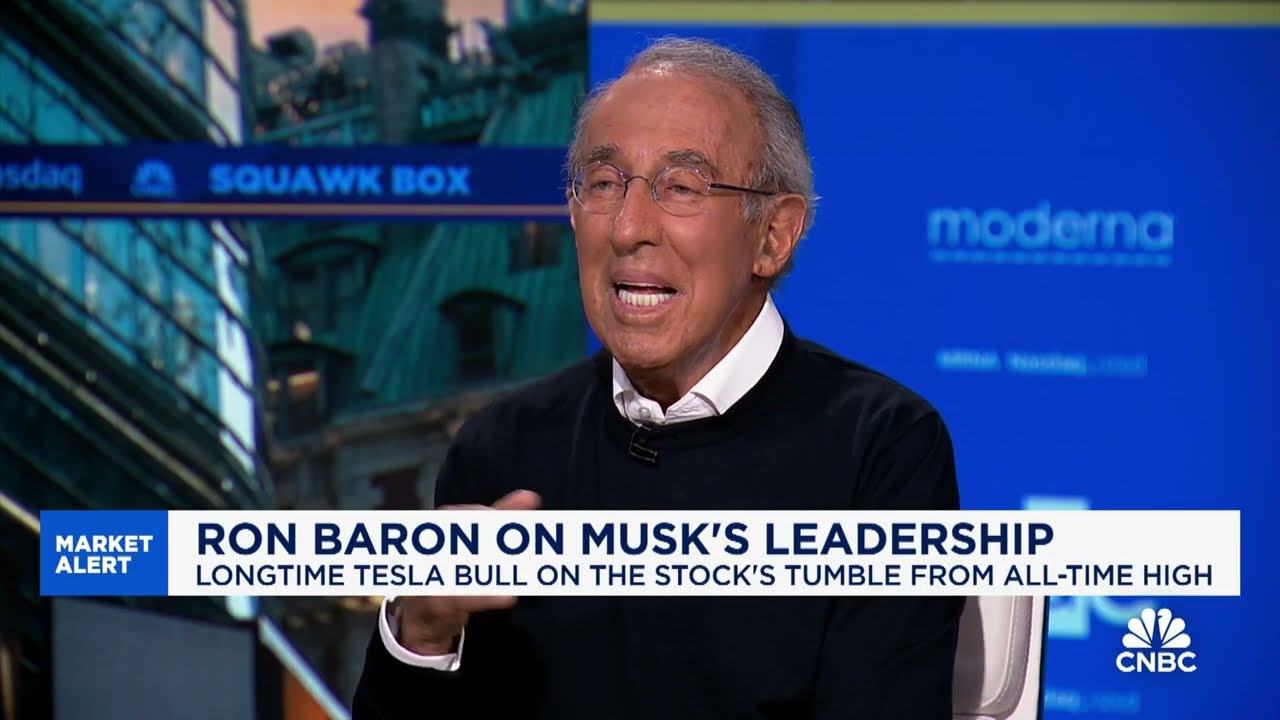 Ron Baron Discusses Tesla and the Market on CNBC Squawk Box