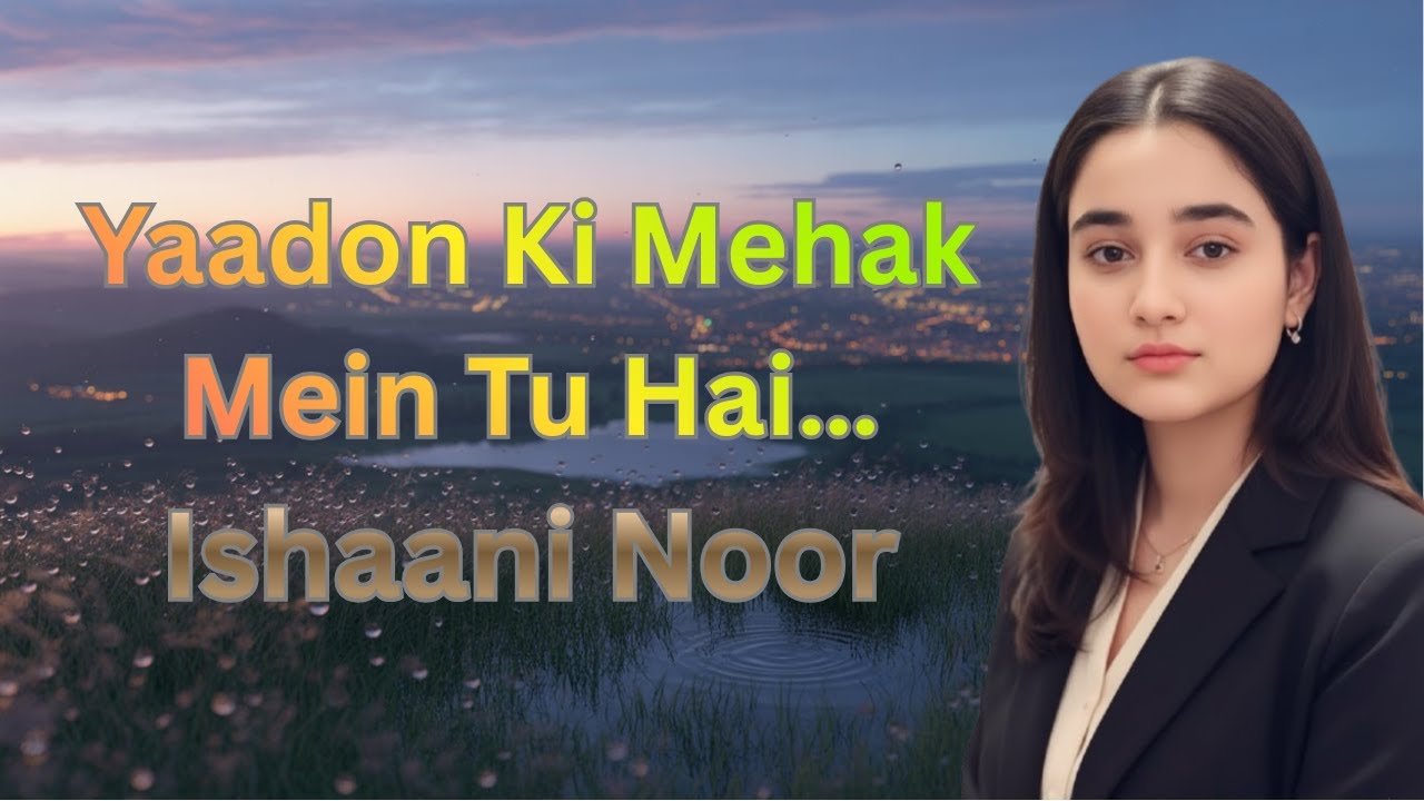 Yaadon Ki Mehak Mein Tu Hai | Emotional Hindi Lo-fi Song | ISHAANI