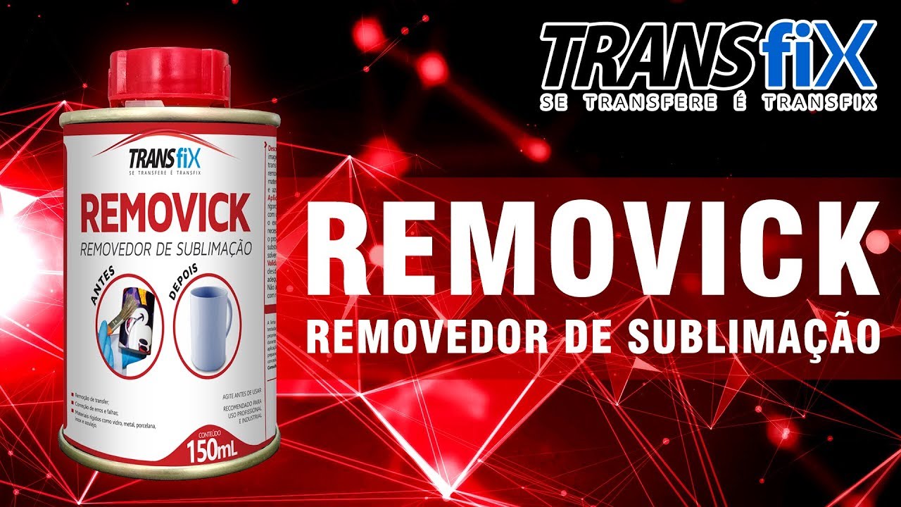 Removick - Removedor de Sublimação - TRANSFIX