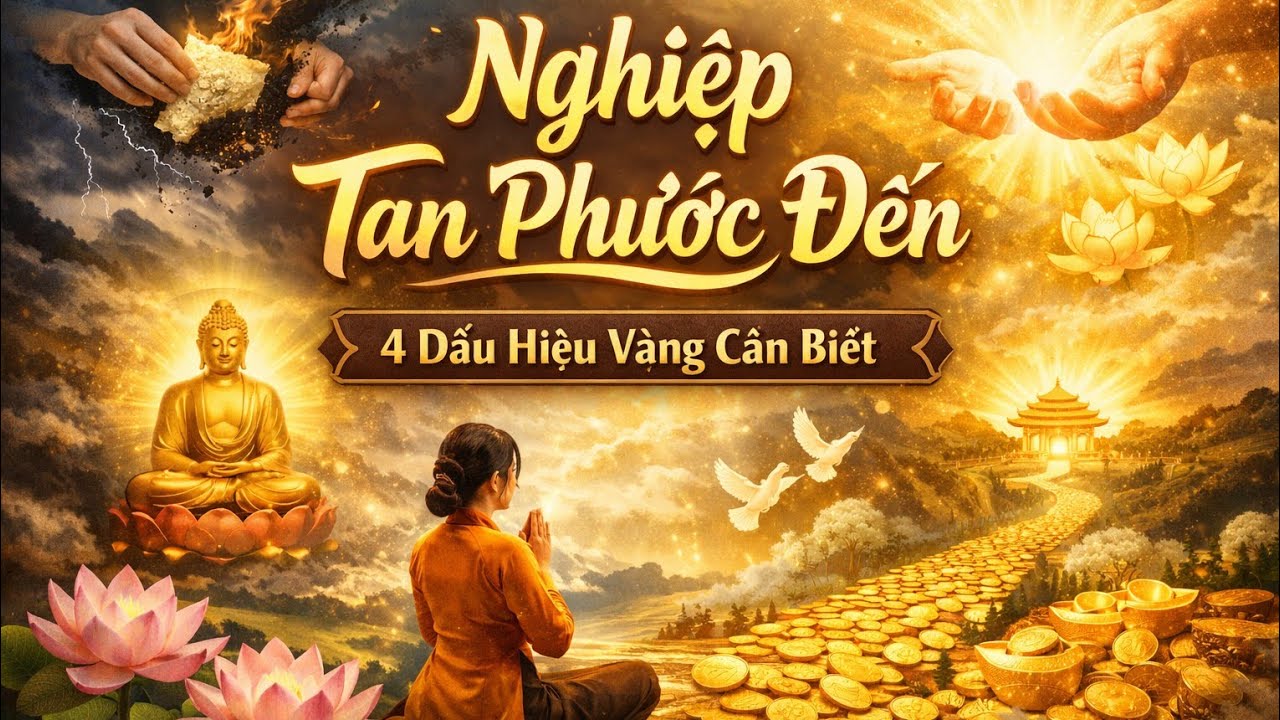  4 Dấu Hiệu Vàng Cho Thấy Nghiệp Chướng Đang Tan Dần: Phước Báu Sắp Đến, Đừng Vội Bỏ Cuộc!