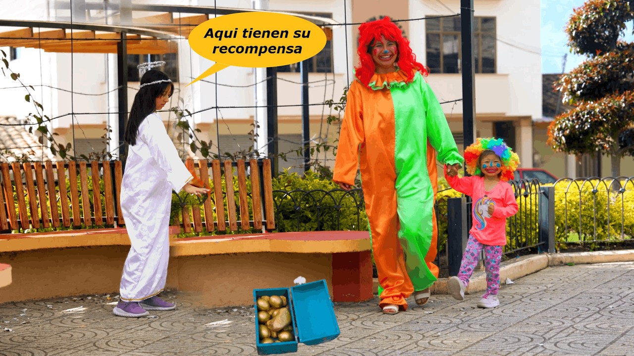 Ángel premia a Madre e hija por sus buenos actos