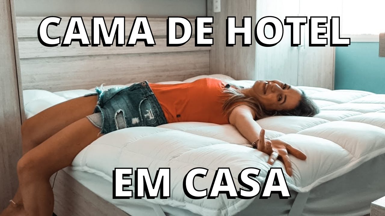 Como ter uma CAMA DE HOTEL em casa, e aí colchão com pillow top é bom? #pillowtop #camadehotel