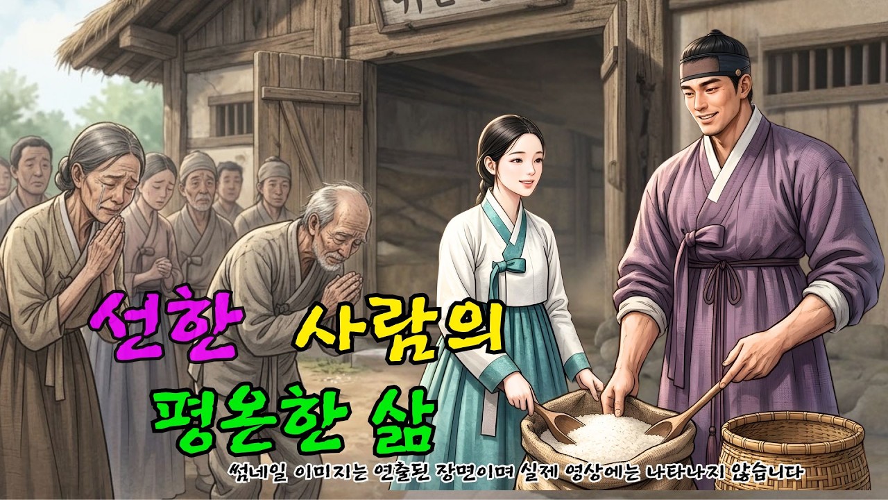 은혜 갚은 백사와 가난한 선비의 기적 같은 쌀 창고 ㅣ옛날이야기 ㅣ민담 ㅣ오디오북ㅣ전설ㅣ설화 ㅣ야담
