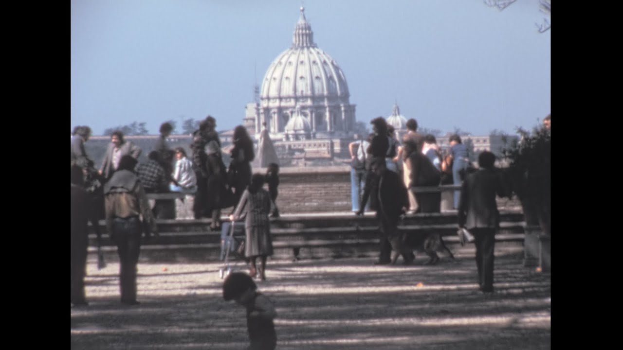 Rome 1975 archive footage