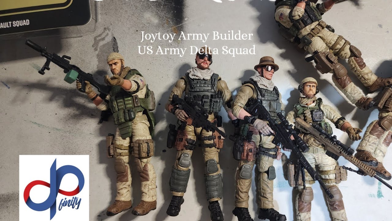 Joytoy Army Builder US ARMY DELTA SQUAD