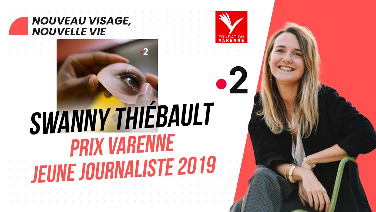 Prix Varenne jeune journaliste NTLE  2019 Swanny THI&Eacute;BAULT France2 