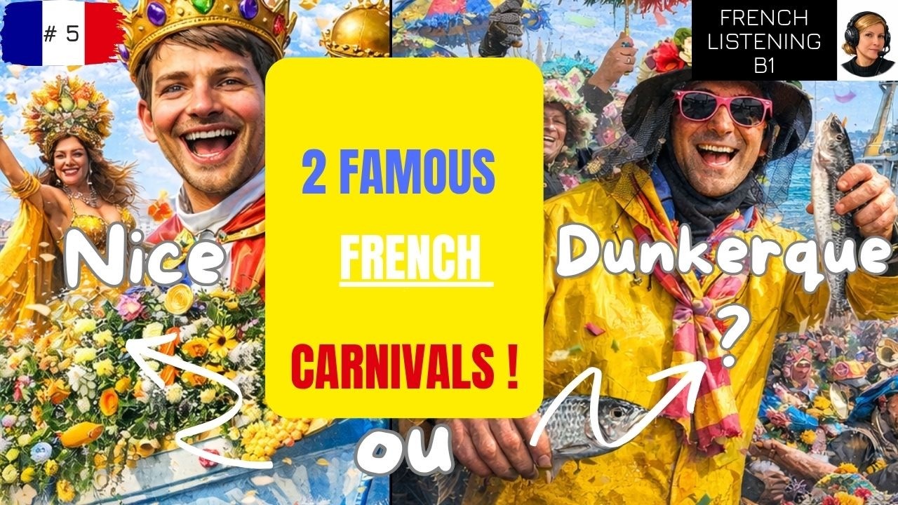 Carnivals in France / #podcastfrenchB1