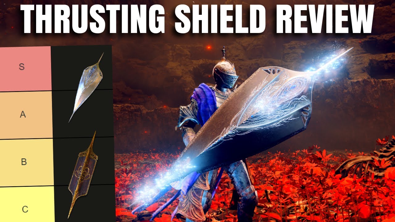 Best Elden Ring Thrusting Shield? Weapon Review/Tier List Patch 1.16