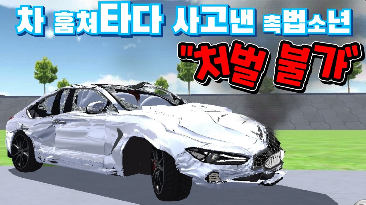 [3D Driving School] Несовершеннолетний правонарушитель, угнавший автомобиль Genesis, не будет нак...
