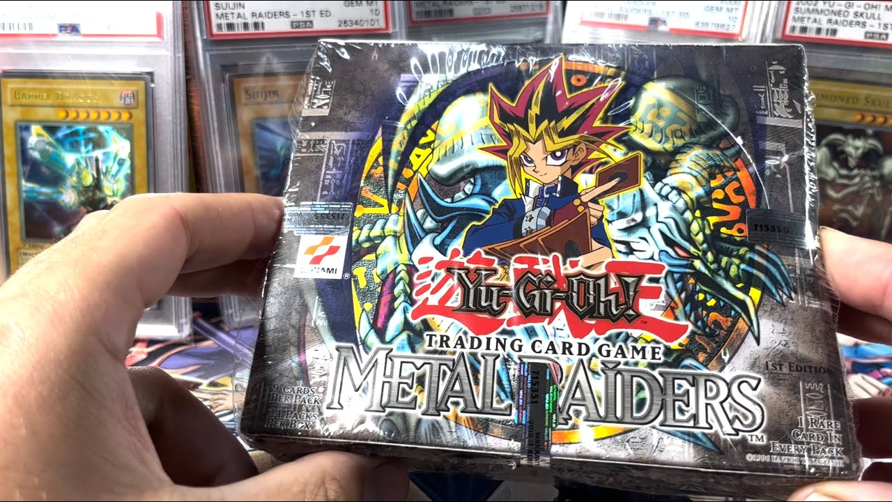 Opening a GODLY $3000+ Metal Raiders 1st Edition Booster Box: Pure Yugioh Nostalgia!!!