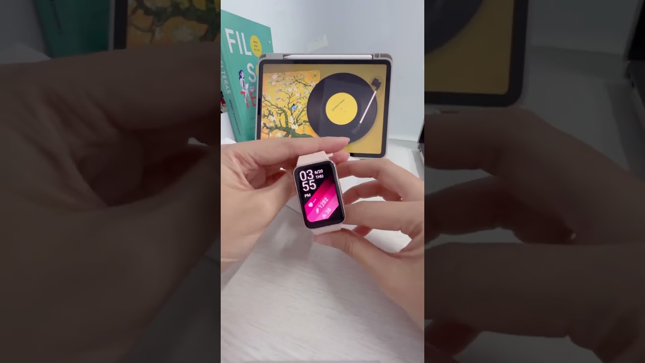 Samsung galaxy fit 3 pink gold! 😍 #aesthetic #samsungfit #galaxyfit3 #unboxing