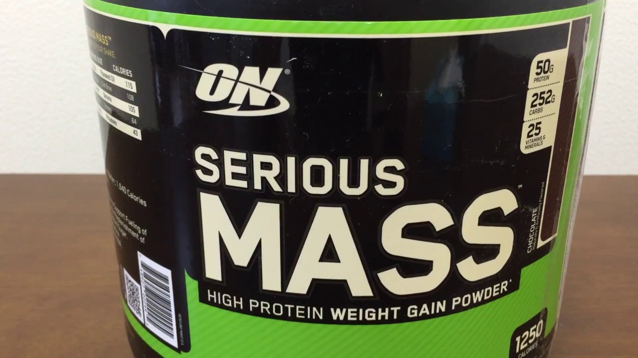 Unboxing and review of Optimum Nutrition Serious Mass weight gainerオプティマムニュートリション日本語の説明はキャプションで