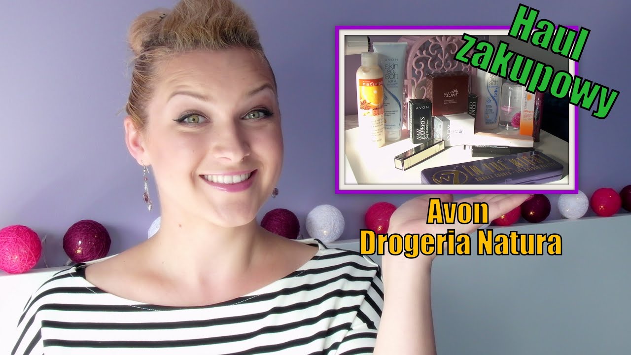 Haul Avon i drogeria Natura wrzesień 2015 - DUŻO KOLORÓWKI