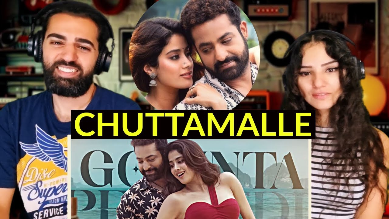 🇮🇳 Reacting to Chuttamalle | Devara | NTR | Janhvi Kapoor | Anirudh Ravichander