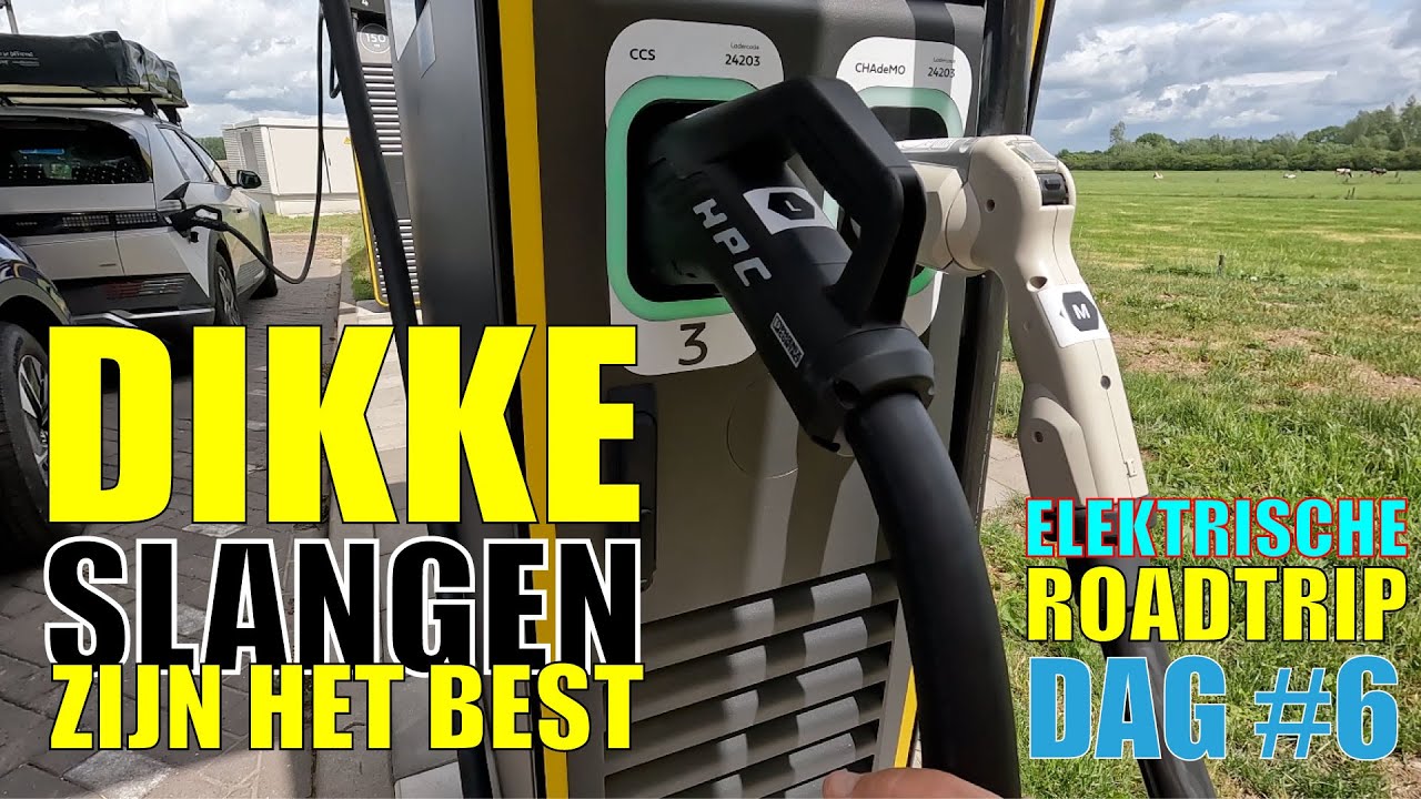 DE DIKKE SLANGEN zijn het best! - Elektrische Roadtrip - Dag #6 - Campingtrend